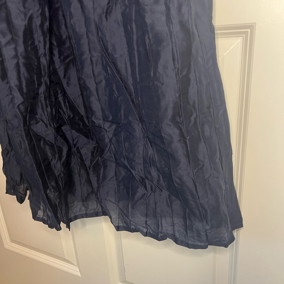 J. Crew Gathered-waist mixy dress in stripe - Picture 8 of 8